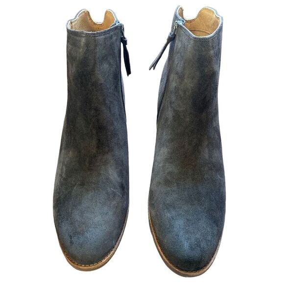 Söfft Dark Brown Espresso Tilton Women's Leather Heeled Booties Size 11 - Picture 4 of 13